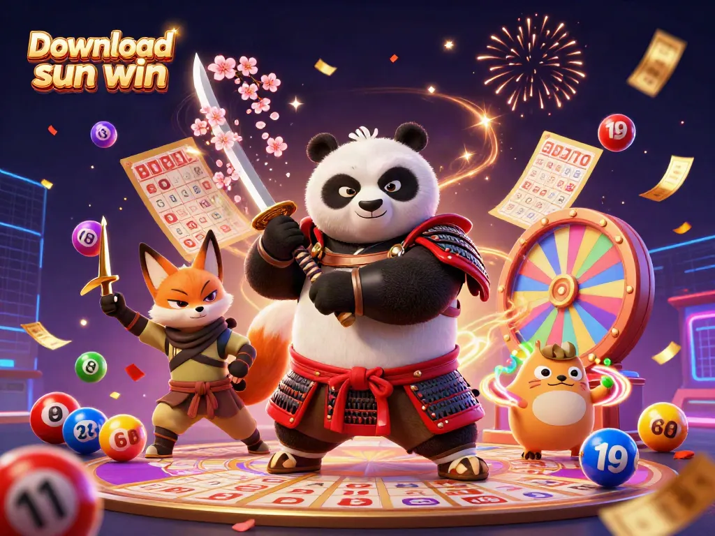 Get ready to download sun win and join the thrilling adventure of online gambling with vibrant, exciting characters!