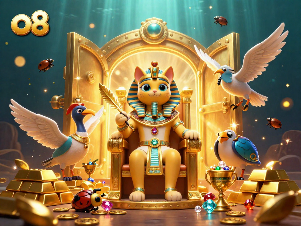 Uncover captivating winning strategies at o8, a vibrant online casino scene filled with treasures.