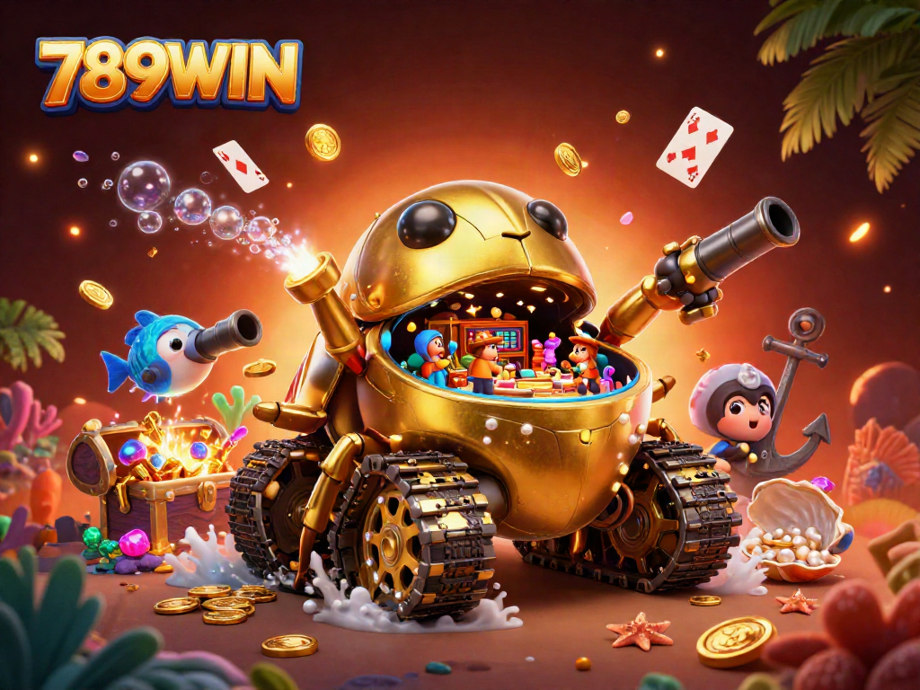 Experience excitement with the golden beetle tank at 789WIN's vibrant casino adventures