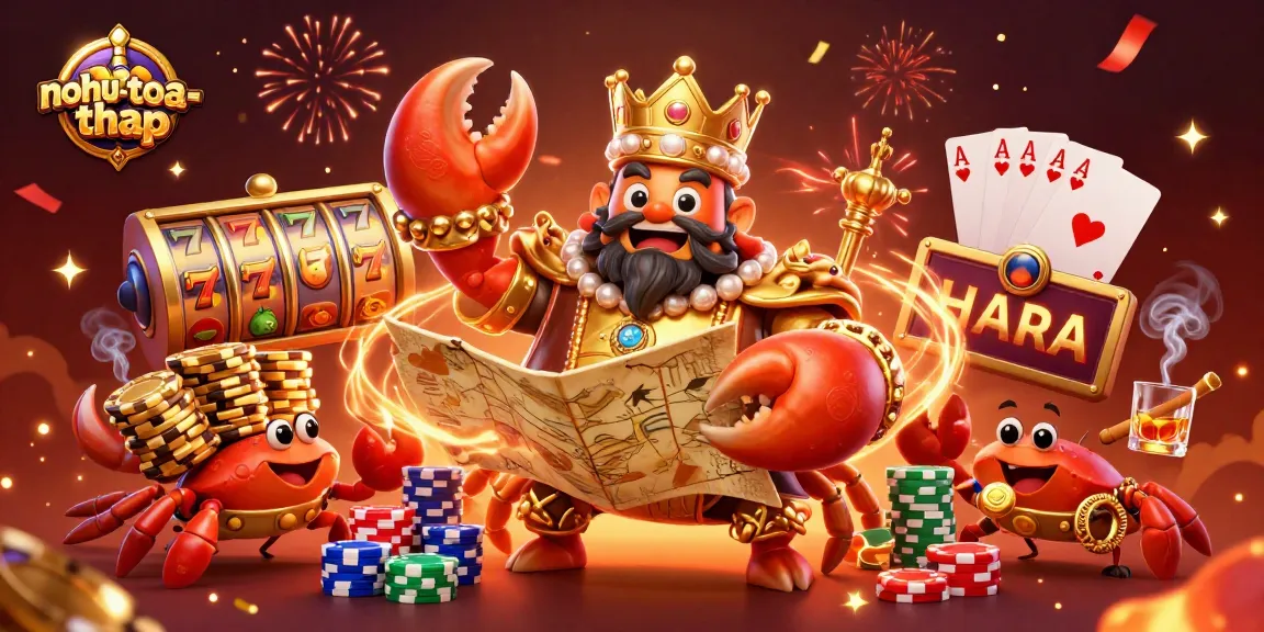 Experience adventure and treasure in nohu-toa-thap's thrilling gaming world with vibrant visuals.