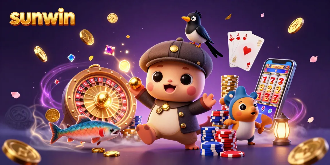Experience thrilling gameplay with sunwin featuring playful Nessie, casino elements, and golden treasures!